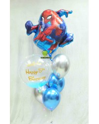 Spiderman Bubble Bouquet